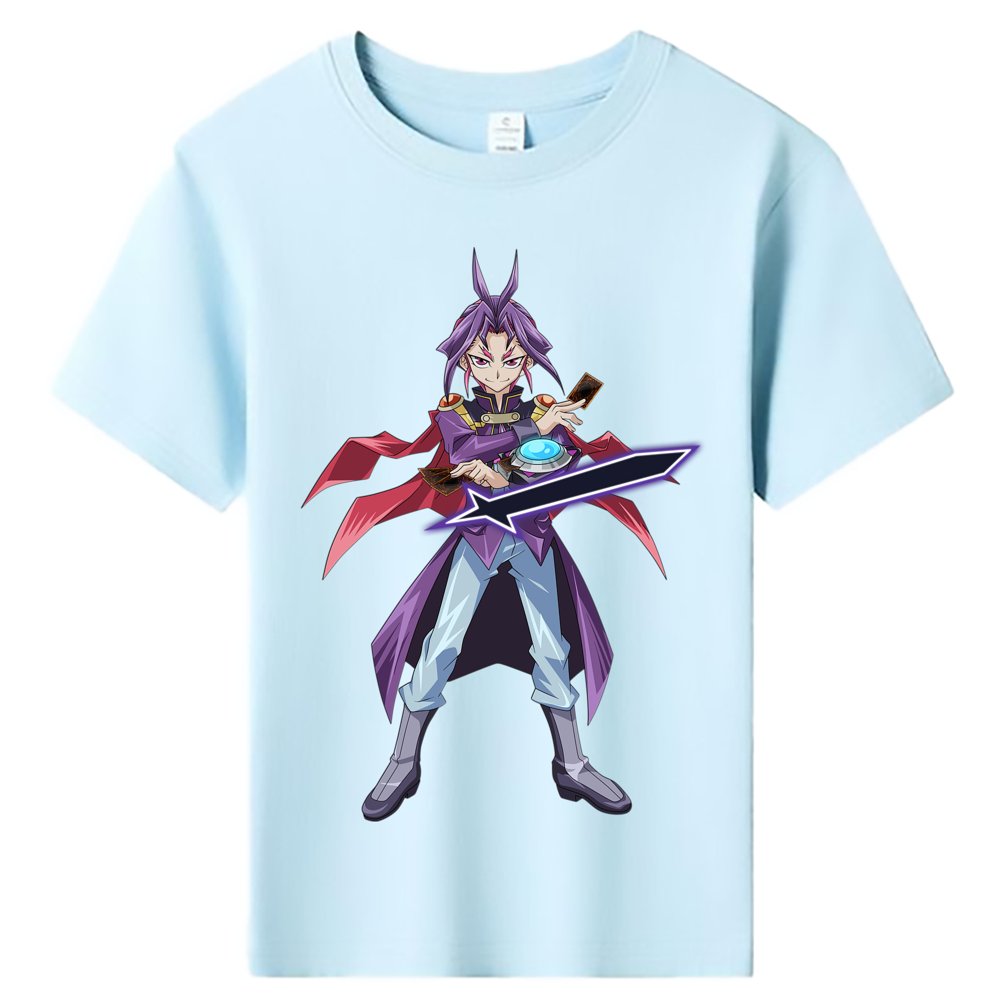 （画像用） 遊☆戯☆王 Yu-Gi-Oh! 綿100％キッズTシャツ（フロントプリント）